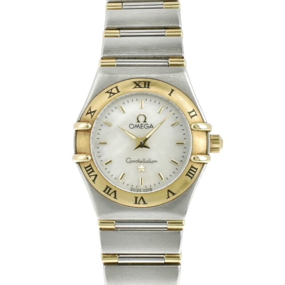 🖤 OMEGA Stainless Steel with Gold Constellation Watch